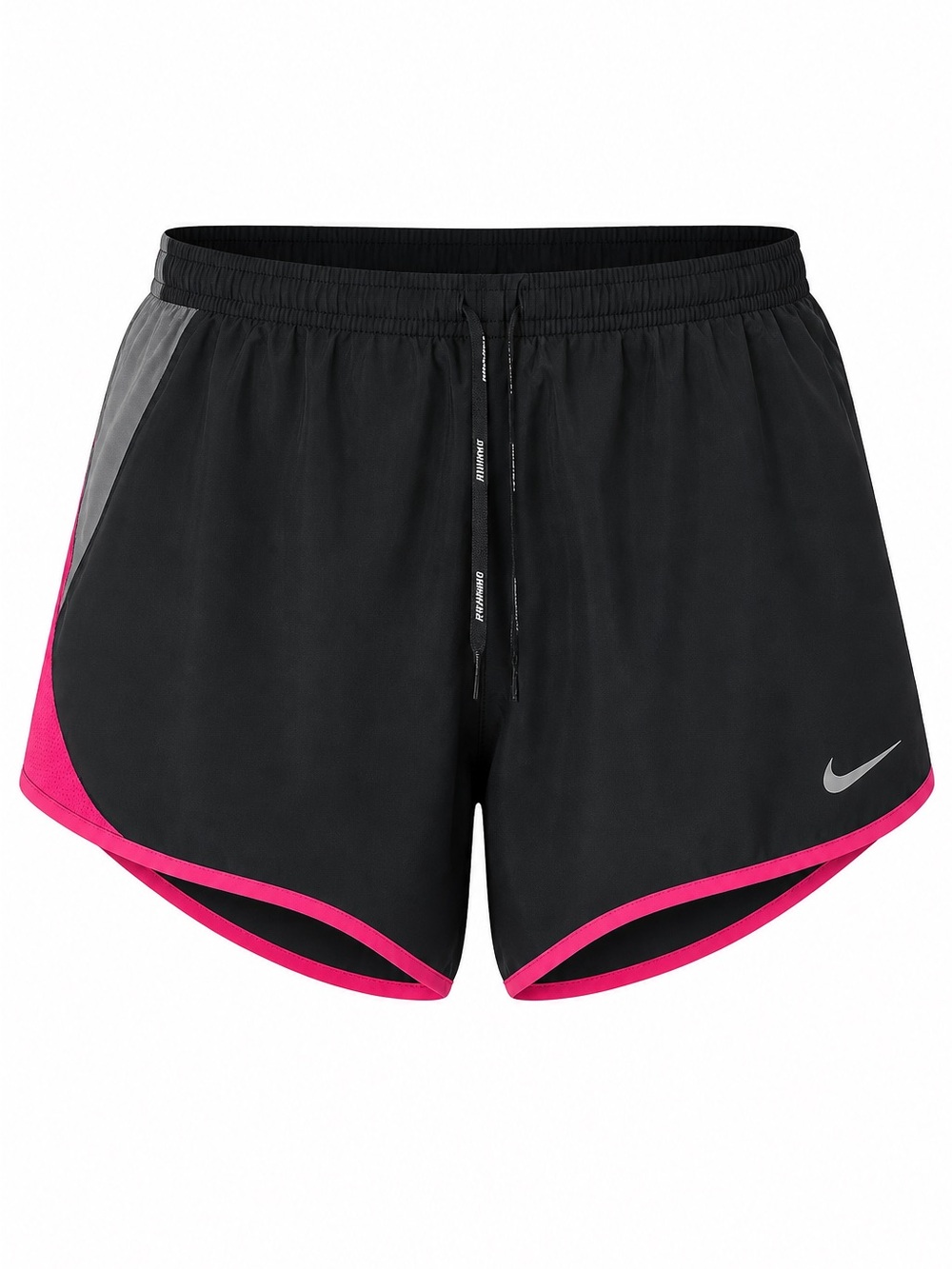 Nike Black Running Shorts with Pink Trim